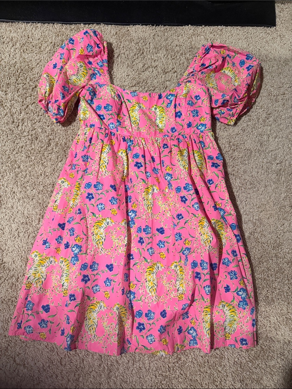Lilly Pulitzer Hot Pink Label Floral Sundress - Picture 2 of 3
